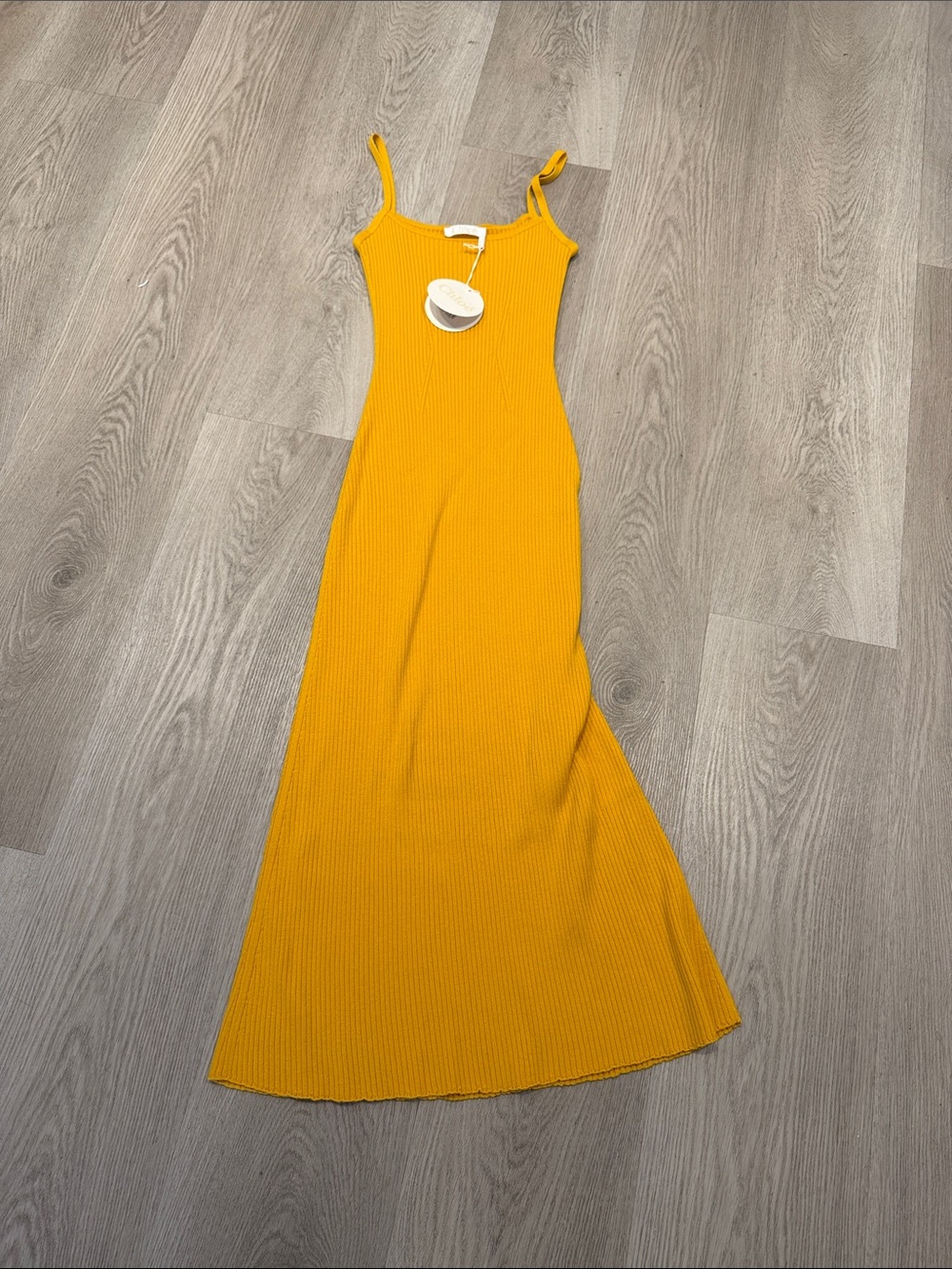 NWT Chloé cashmere blend ribbed knit maxi dress - Picture 2 of 5